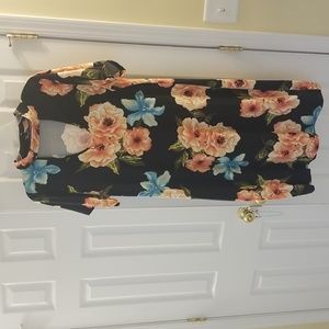 Cleo Flowered Dress Size XL